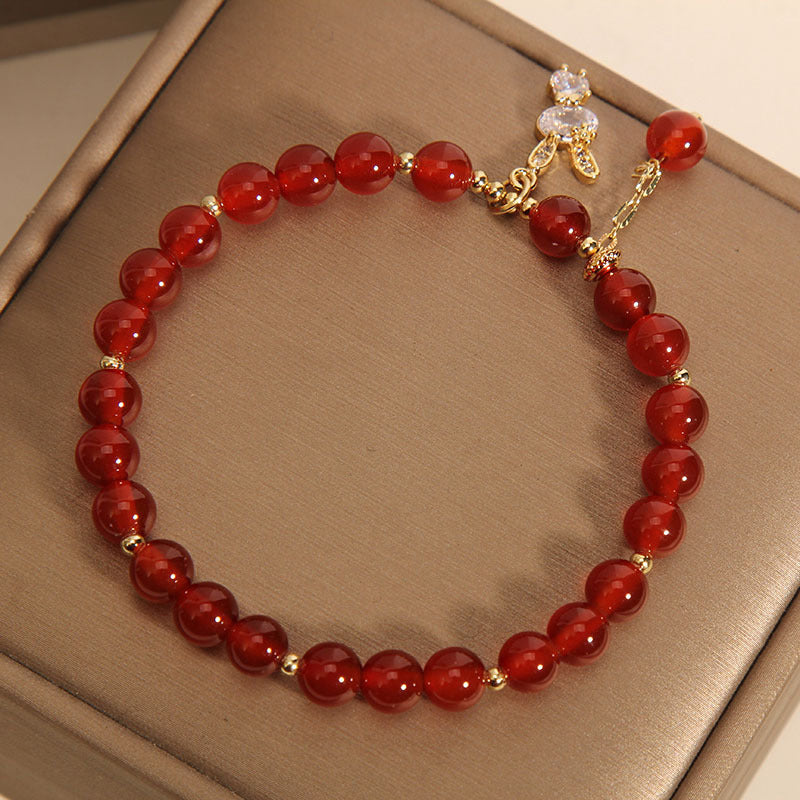 Red Agate Bracelet