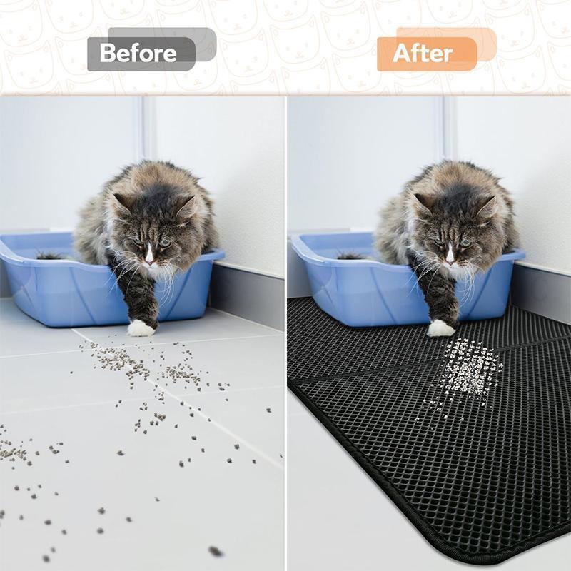 Non-Slip Cat Litter Mat