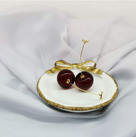 Cute 3D Cherry Earrings