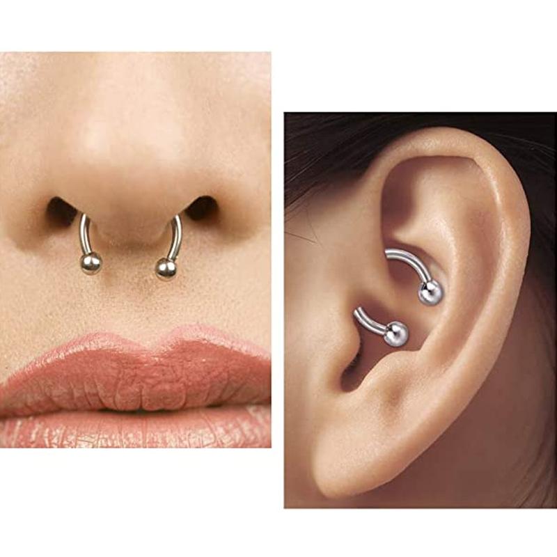 U-Shaped Magnetic Nose Ring