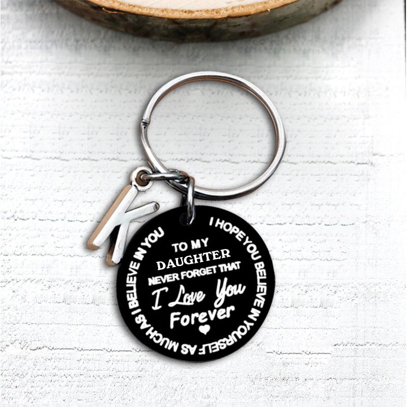 Sank® To My Son/Daughter Keychain Black Version