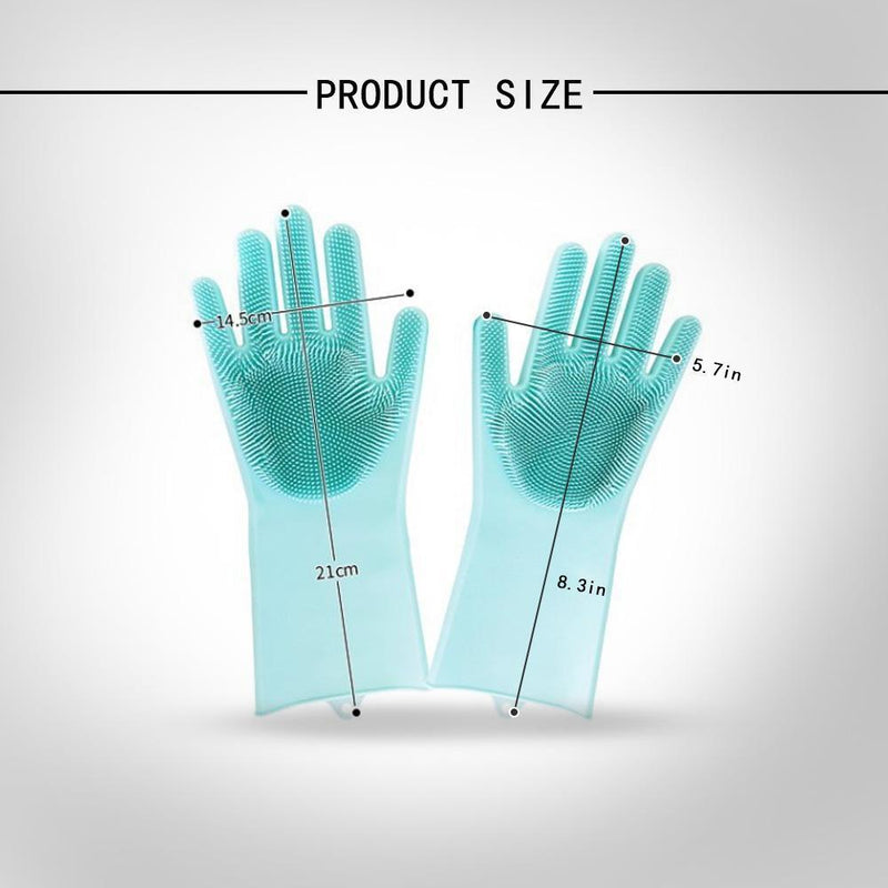 Magic Silicone Washing Gloves