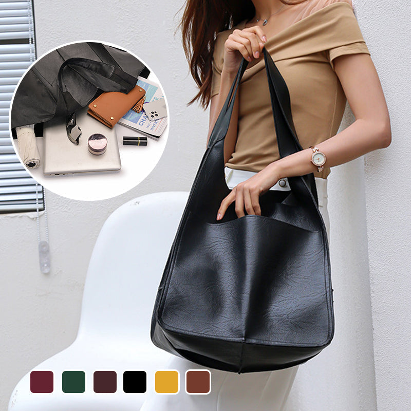 Women Oversize Weekender Leather Handbags