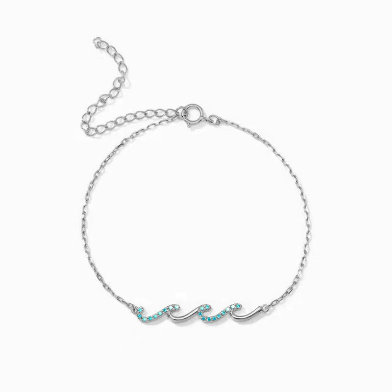 I'd Be So Lost Without You Triple Wave Bracelet