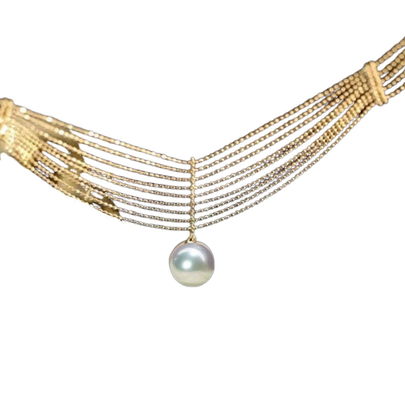 Pearl Tassel Necklace