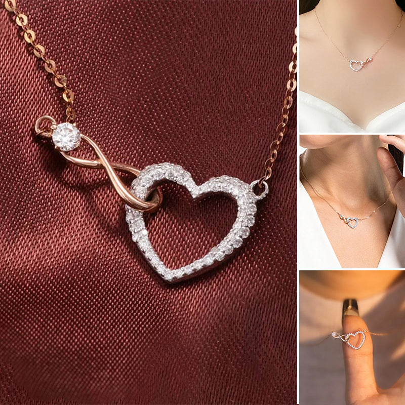 You Will be One of The Most Beautiful Chapters of My Life Infinity Heart Necklace
